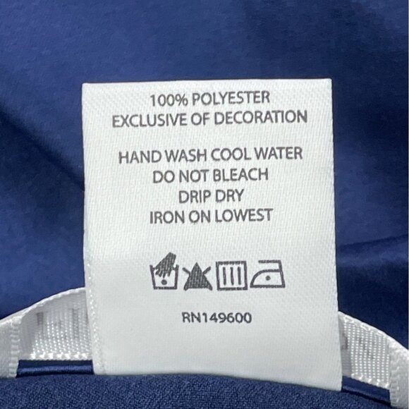 Flora Nikrooz 2-Piece Pajama Set Navy Blue Button-Up Top & Shorts Sz M - New - Picture 10 of 13